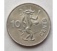 10 центов 2005 год Соломоновы Острова