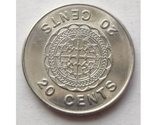 20 центов 2005 год Соломоновы Острова