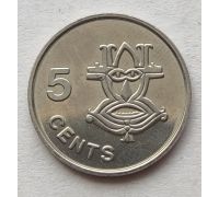 5 центов 1996 год Соломоновы Острова