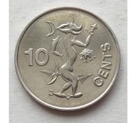 10 центов 2000 год Соломоновы Острова