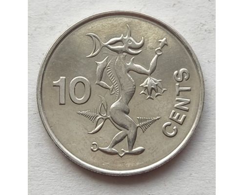 10 центов 2000 год Соломоновы Острова