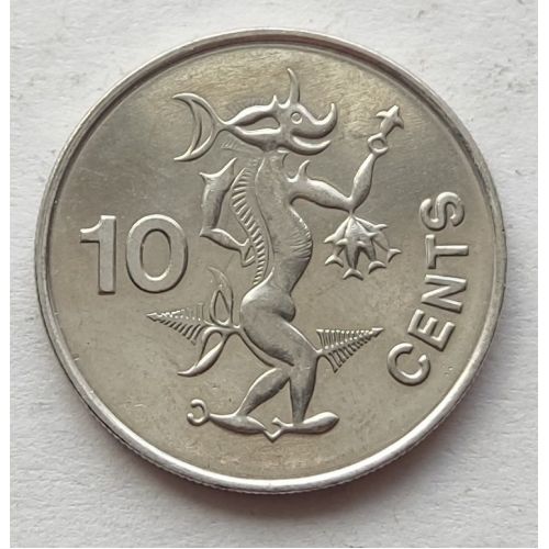 10 центов 2000 год Соломоновы Острова