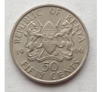 50 центов 1966 год Кения Джомо Кениата