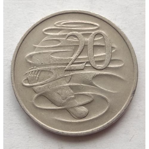 20 центов 1980 год Австралия