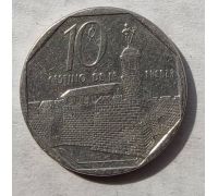 10 сентаво 1994 год Куба Замок Ла Фуерза