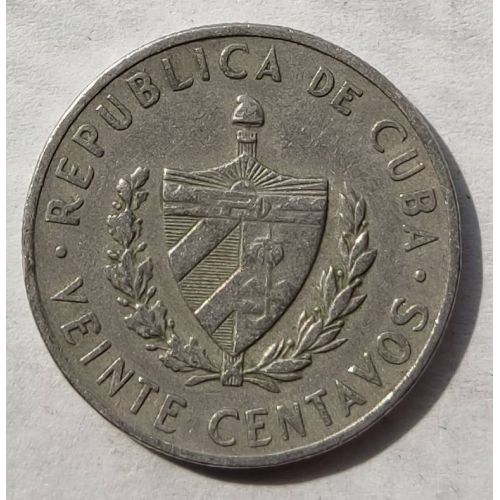 20 сентаво 1962 год Куба