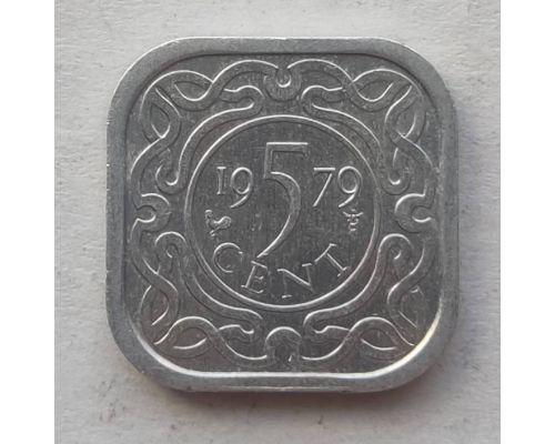 5 центов 1979 года Суринам