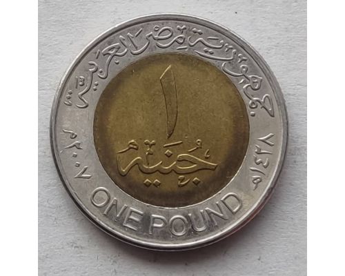 1 фунт 2007 год Египет