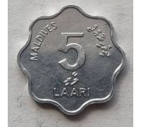 5 лаари 1990 год Мальдивы