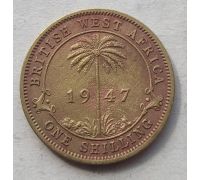 1 шиллинг 1947 год KN Британская Западная Африка Георг VI