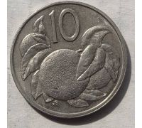 10 центов 1992 года Острова Кука Апельсин