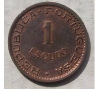 1 эскудо 1972 год Ангола