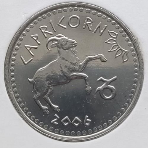 10 шиллингов 2006 год Сомалиленд Знаки Зодиака Козерог UNC в держателе