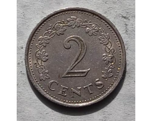 2 цента 1972 год Мальта