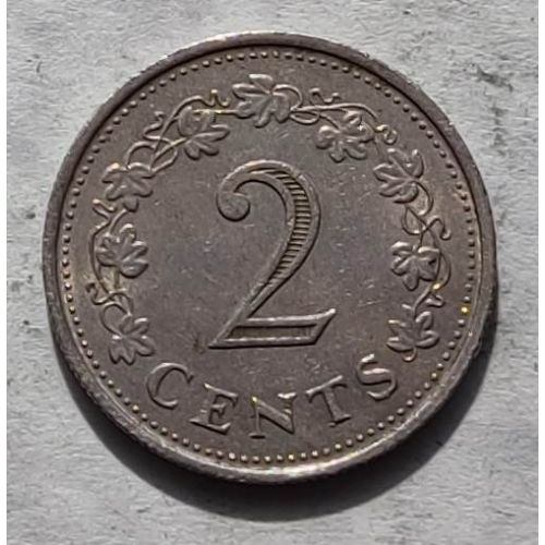 2 цента 1972 год Мальта